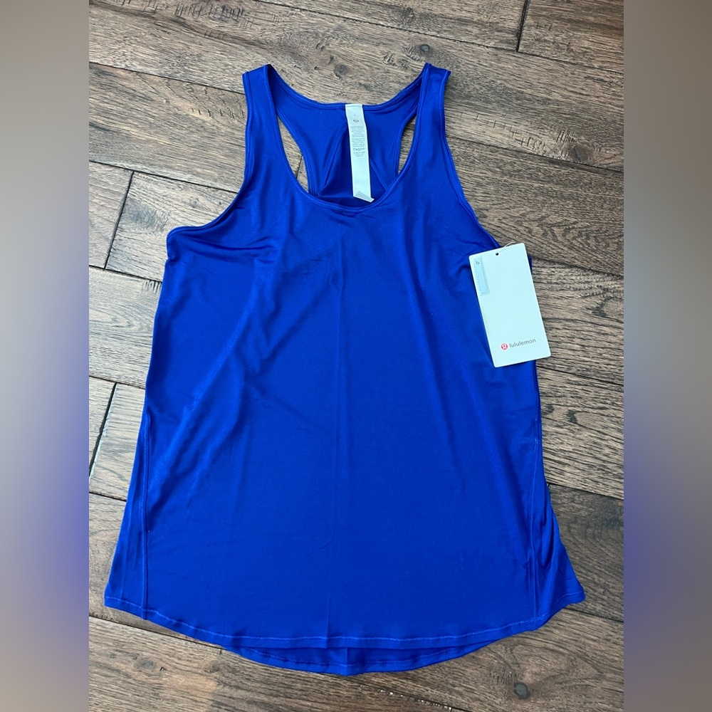 Lululemon Essential Tank *Pleated in Larkspur